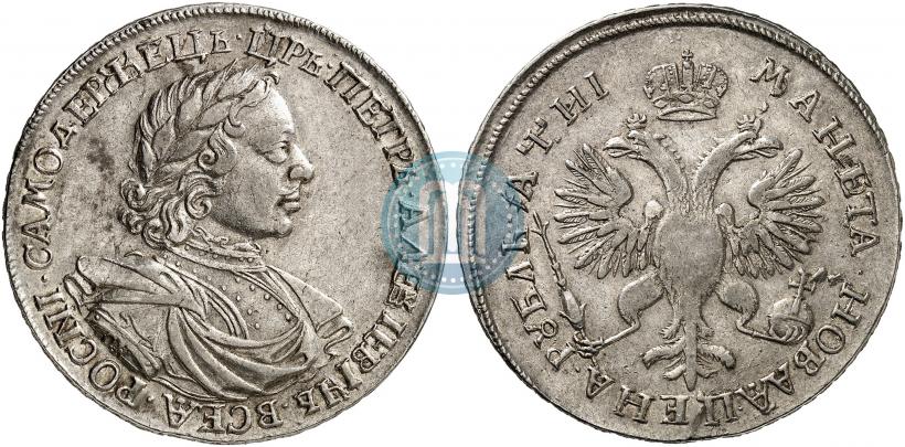 Picture 1 rouble 1718 year OK-L 