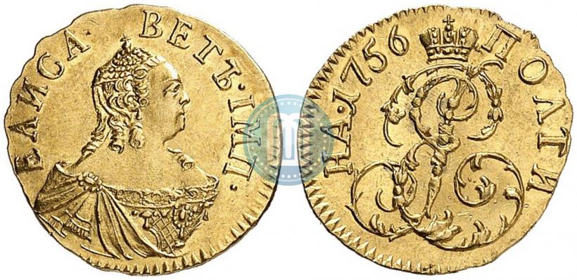 Picture Poltina 1756 year  