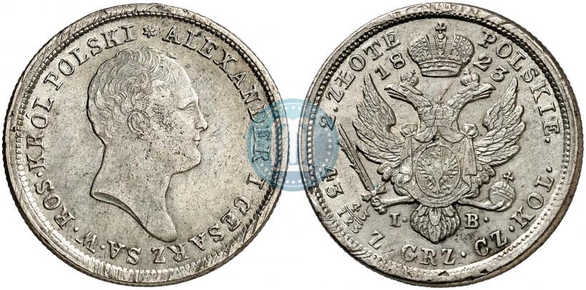 Picture 2 złote 1823 year IB 