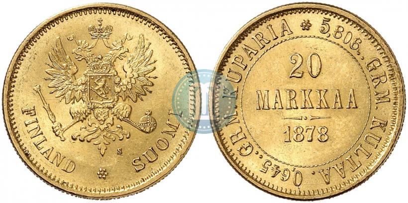 Фото 20 марок 1878 года S 