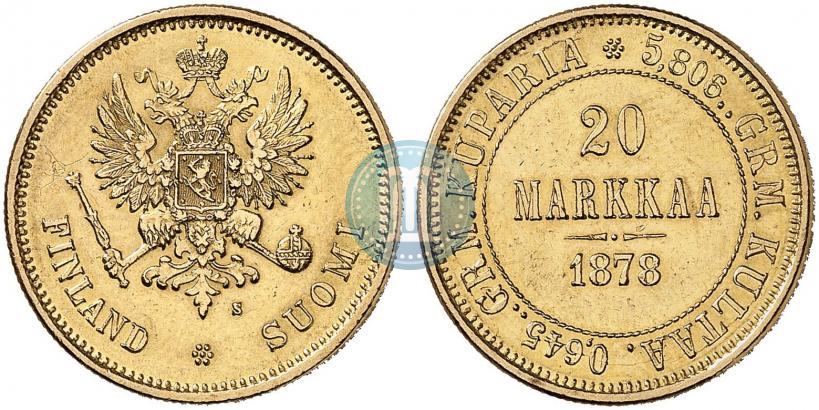 Фото 20 марок 1878 года S 