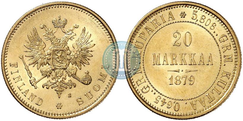 Фото 20 марок 1879 года S 