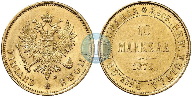 Picture 10 markkaa 1879 year S 