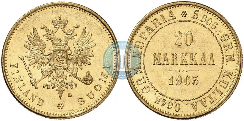 Фото 20 марок 1903 года L 