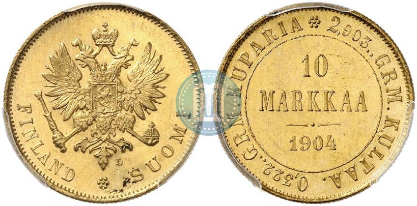 Фото 10 марок 1904 года L 