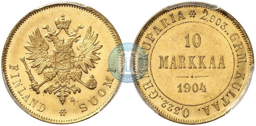 Picture 10 markkaa 1904 year L 