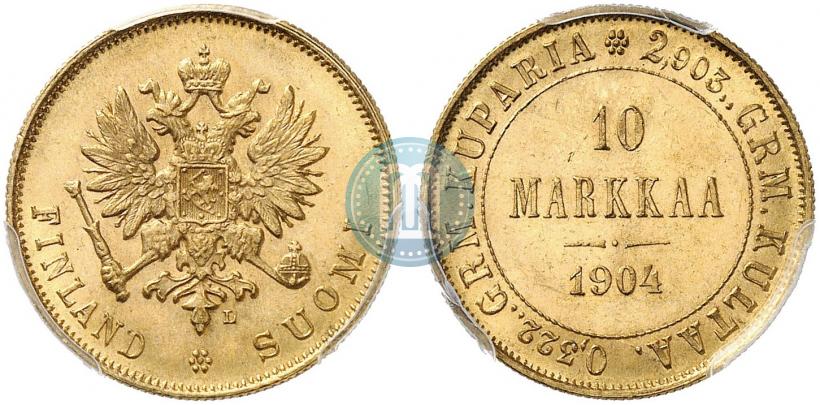 Picture 10 markkaa 1904 year L 
