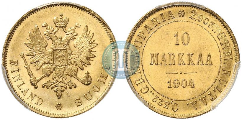 Фото 10 марок 1904 года L 
