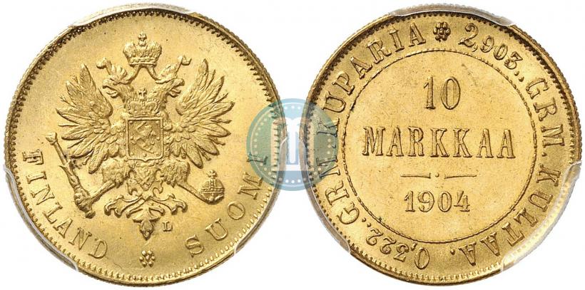 Фото 10 марок 1904 года L 
