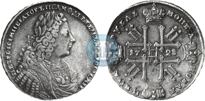 Picture 1 rouble 1728 year  "Type of 1728"