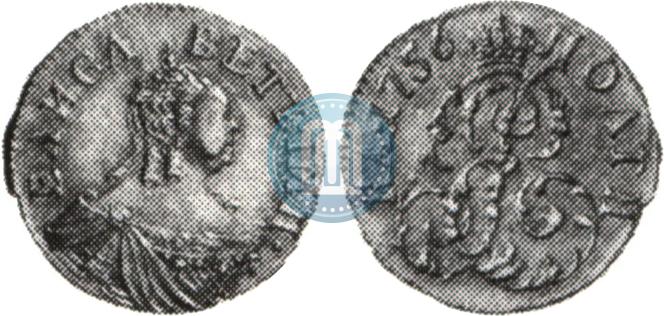 Фото Полтина 1756 года  