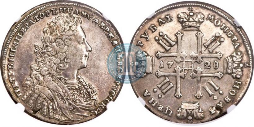 Picture 1 rouble 1728 year  "Type of 1728"