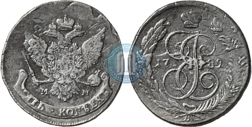 Picture 5 kopecks 1789 year ММ 