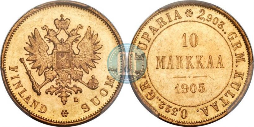 Picture 10 markkaa 1905 year L 