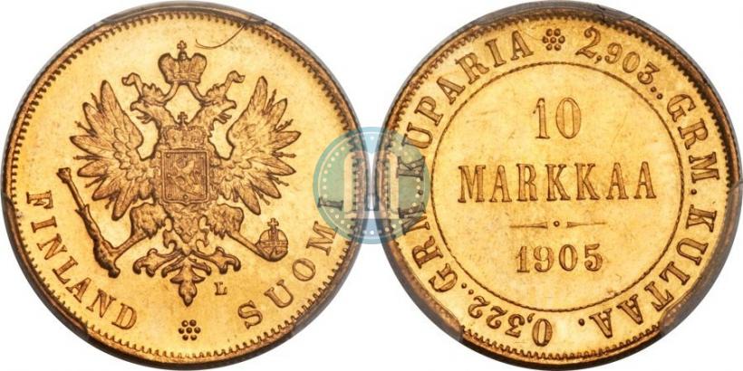 Фото 10 марок 1905 года L 