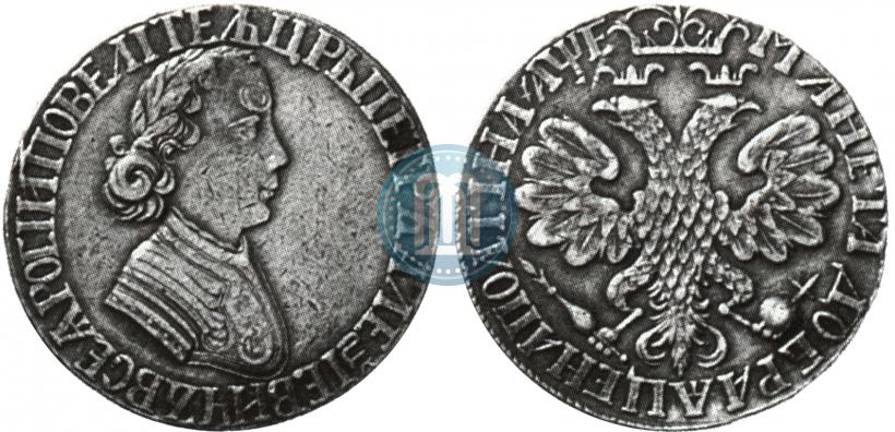 Picture Poltina 1705 year  "Portrait by F. Alekseev"
