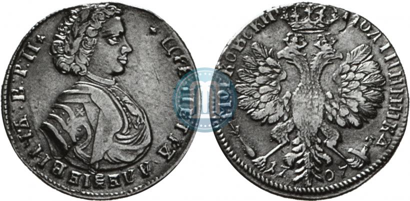 Picture Poltina 1707 year  