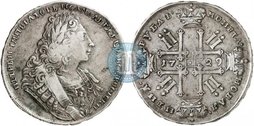 Picture 1 rouble 1729 year  "Type of 1729"