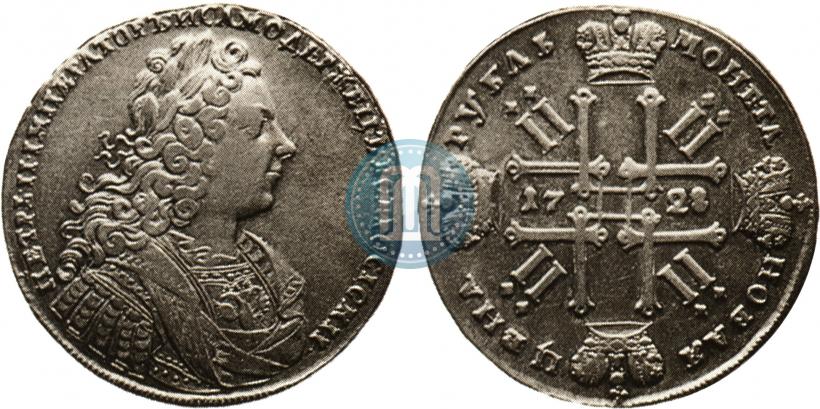 Picture 1 rouble 1728 year  "Type of 1728"