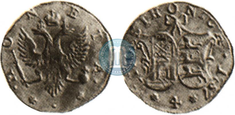 Фото 4 копейки 1757 года  "Ливонез"