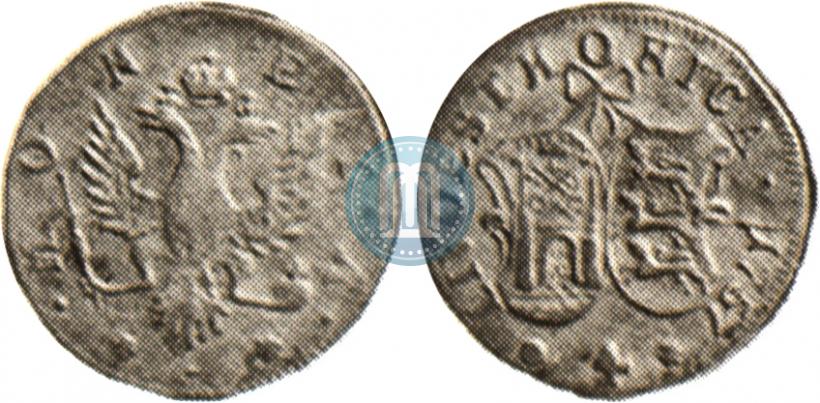 Фото 4 копейки 1757 года  "Ливонез"