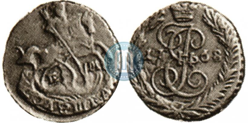 Picture Polushka 1768 year ЕМ 