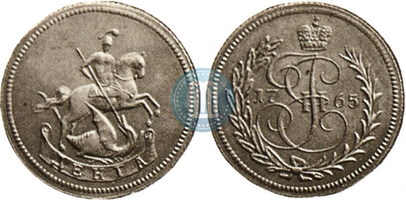 Фото Денга 1765 года  