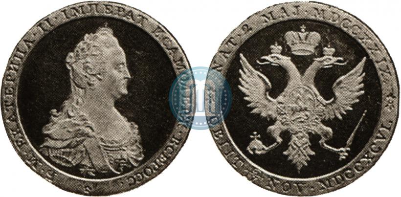 Фото Модуль червонца 1796 года  "Метью Боултона"