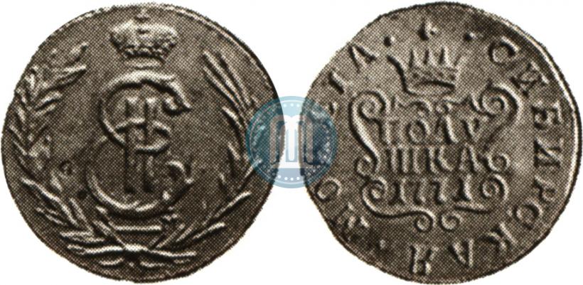 Фото Полушка 1771 года КМ 