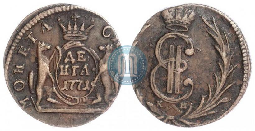 Фото Денга 1771 года КМ 
