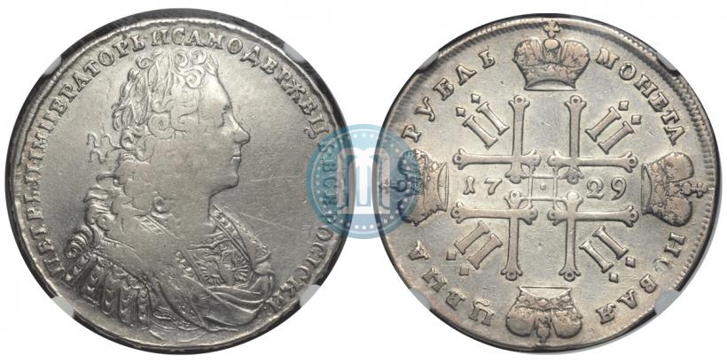 Picture 1 rouble 1729 year  "Type of 1728"