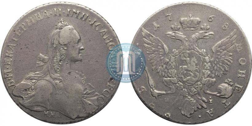 Picture 1 rouble 1768 year ММД-EI 