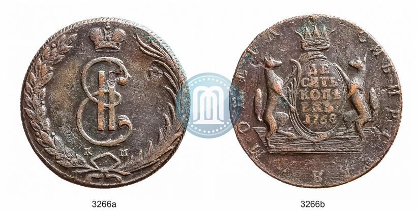 Picture 10 kopecks 1768 year КМ 