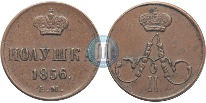 Picture Polushka 1856 year ЕМ 