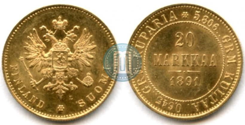 Фото 20 марок 1891 года L 