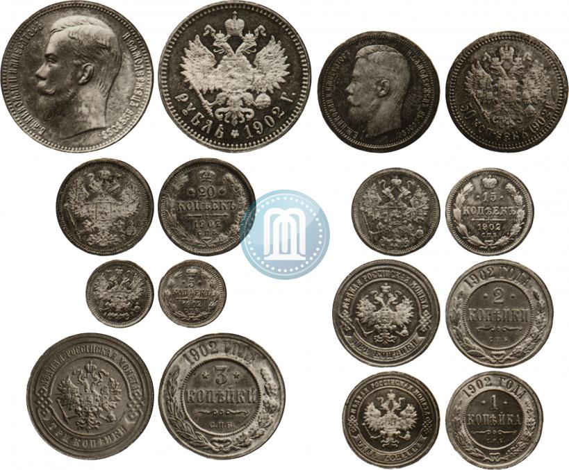 Picture 1 rouble 1902 year (АР) 