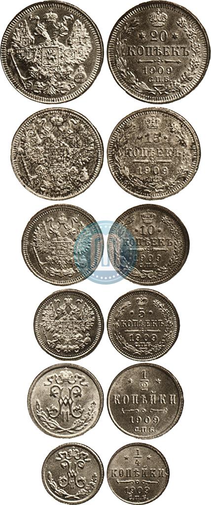 Picture 15 kopecks 1909 year СПБ-ЭБ 