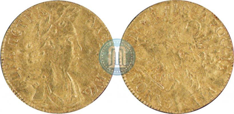 Picture 1 ducat 1701 year  