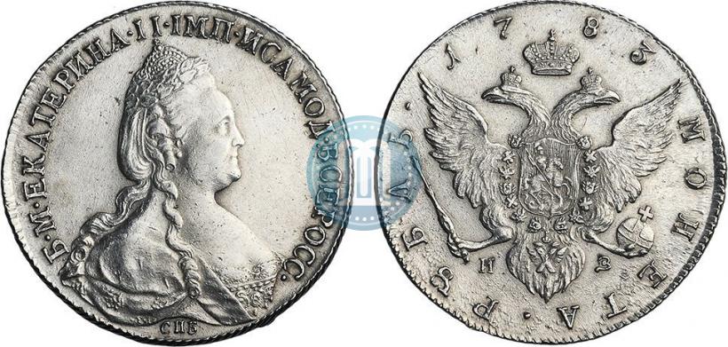 Picture 1 rouble 1783 year СПБ-ИЗ 