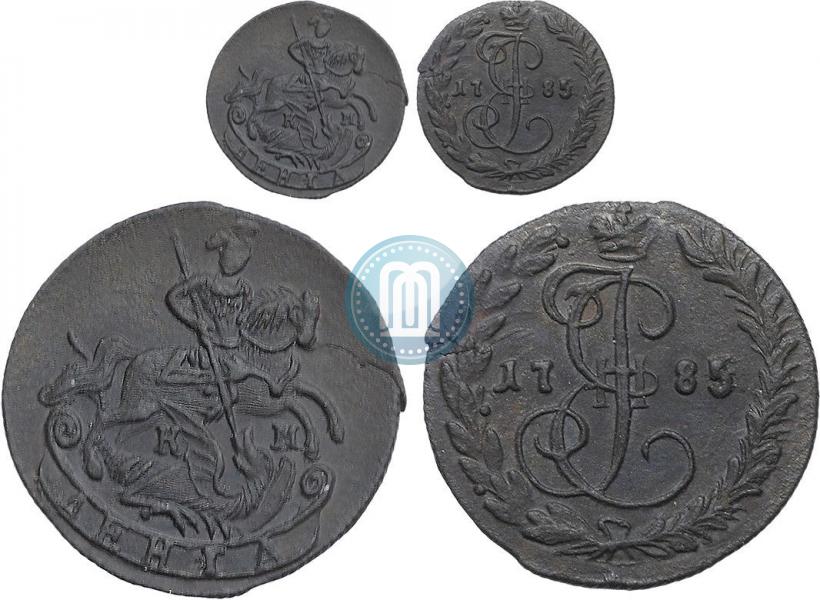 Фото Денга 1785 года КМ 