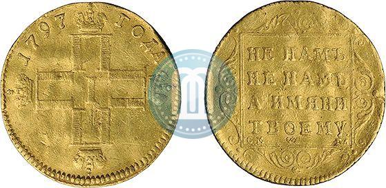 Фото 1 червонец 1797 года СМ-ГЛ 