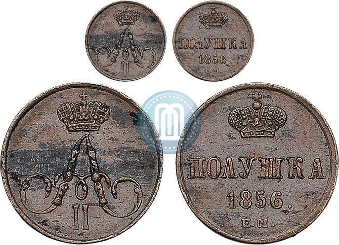 Picture Polushka 1856 year ЕМ 
