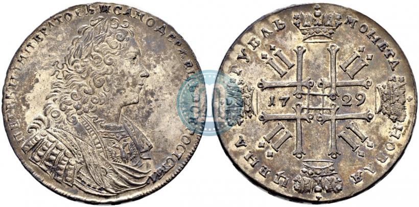 Picture 1 rouble 1729 year  "Type of 1728"