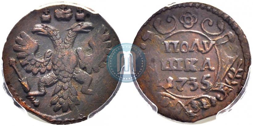 Picture Polushka 1735 year  