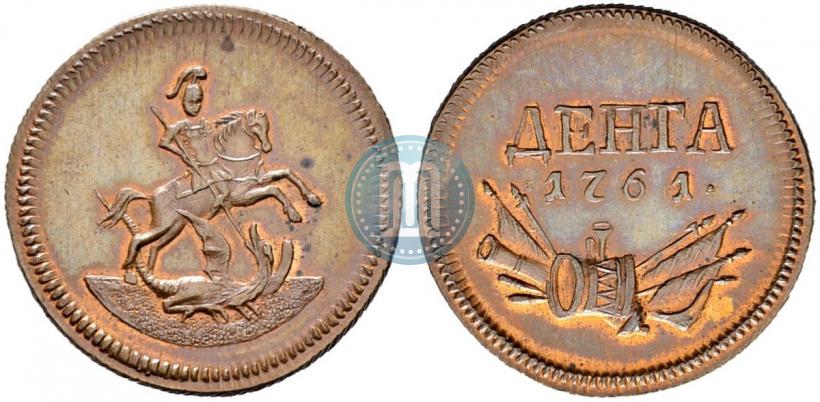 Picture Denga 1761 year  "Pattern"