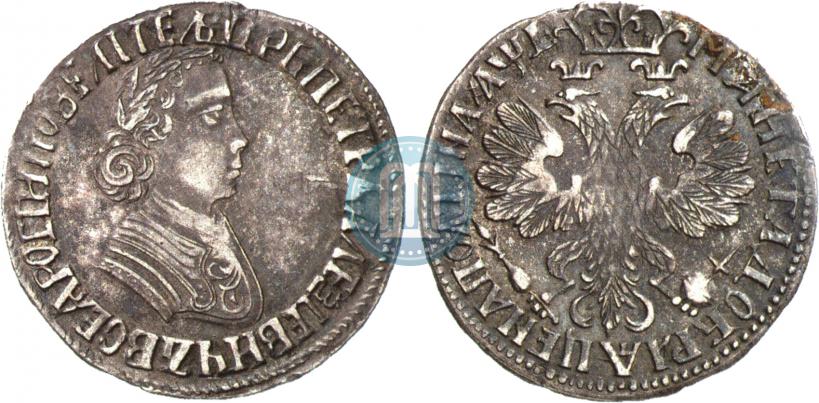 Picture Poltina 1705 year  "Portrait by F. Alekseev"