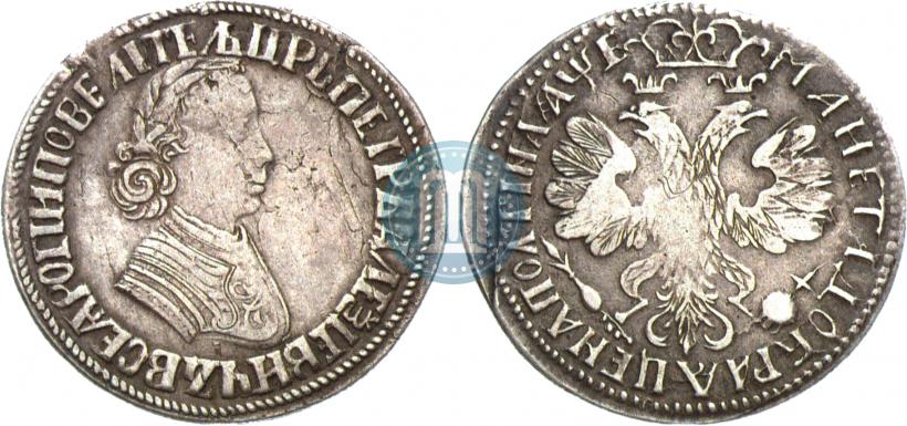 Picture Poltina 1705 year  "Portrait by F. Alekseev"