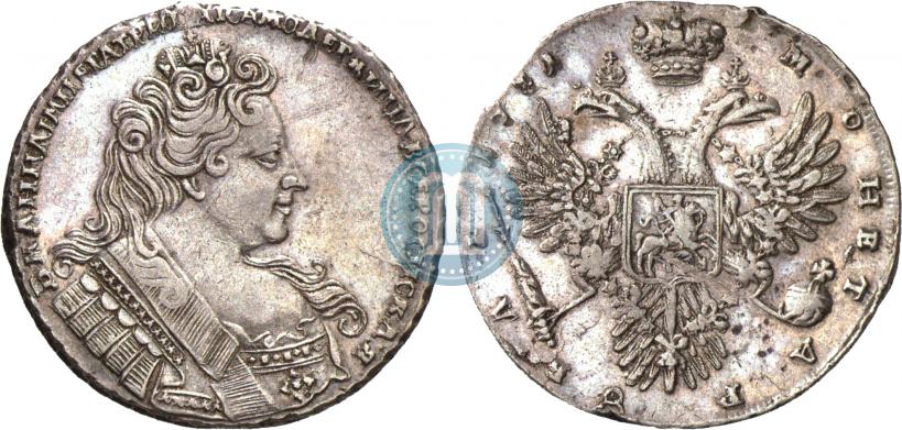 Picture 1 rouble 1731 year  