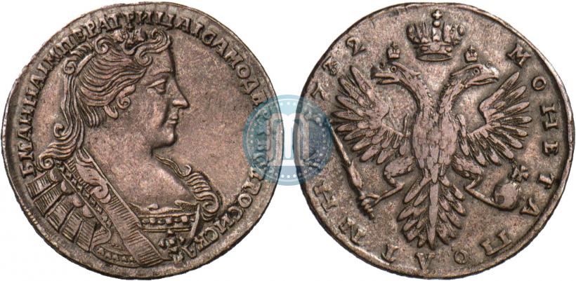 Picture Poltina 1732 year  