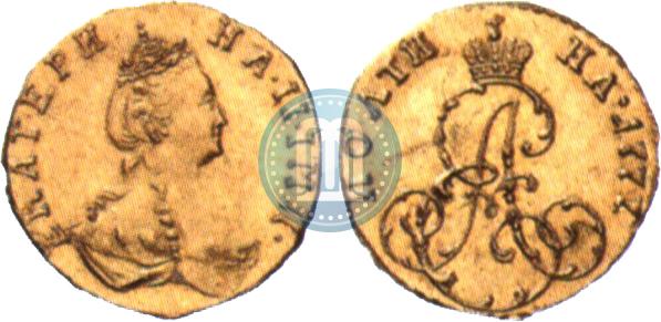 Фото Полтина 1777 года  